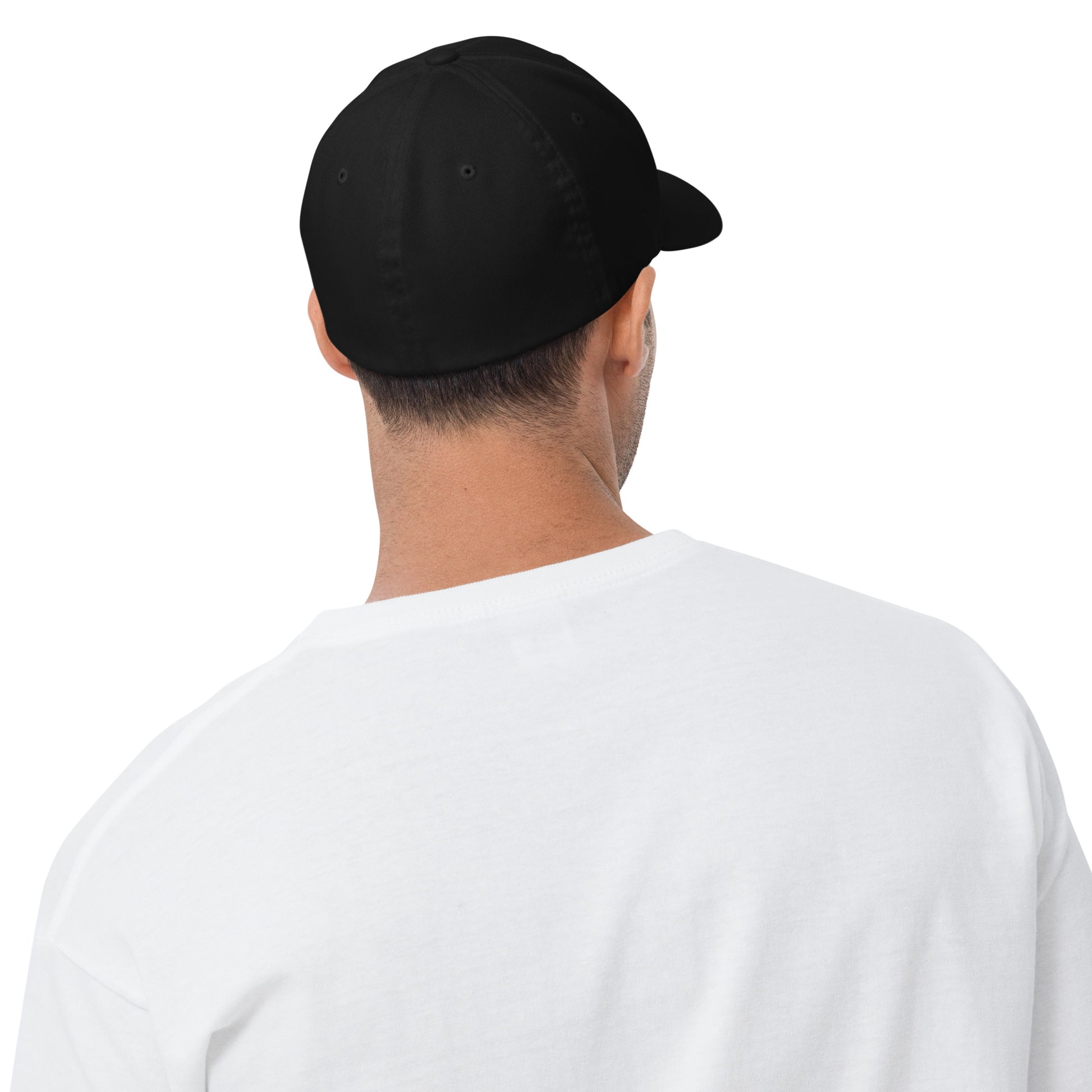 The Yukon Boys Ball Cap in Black, back view