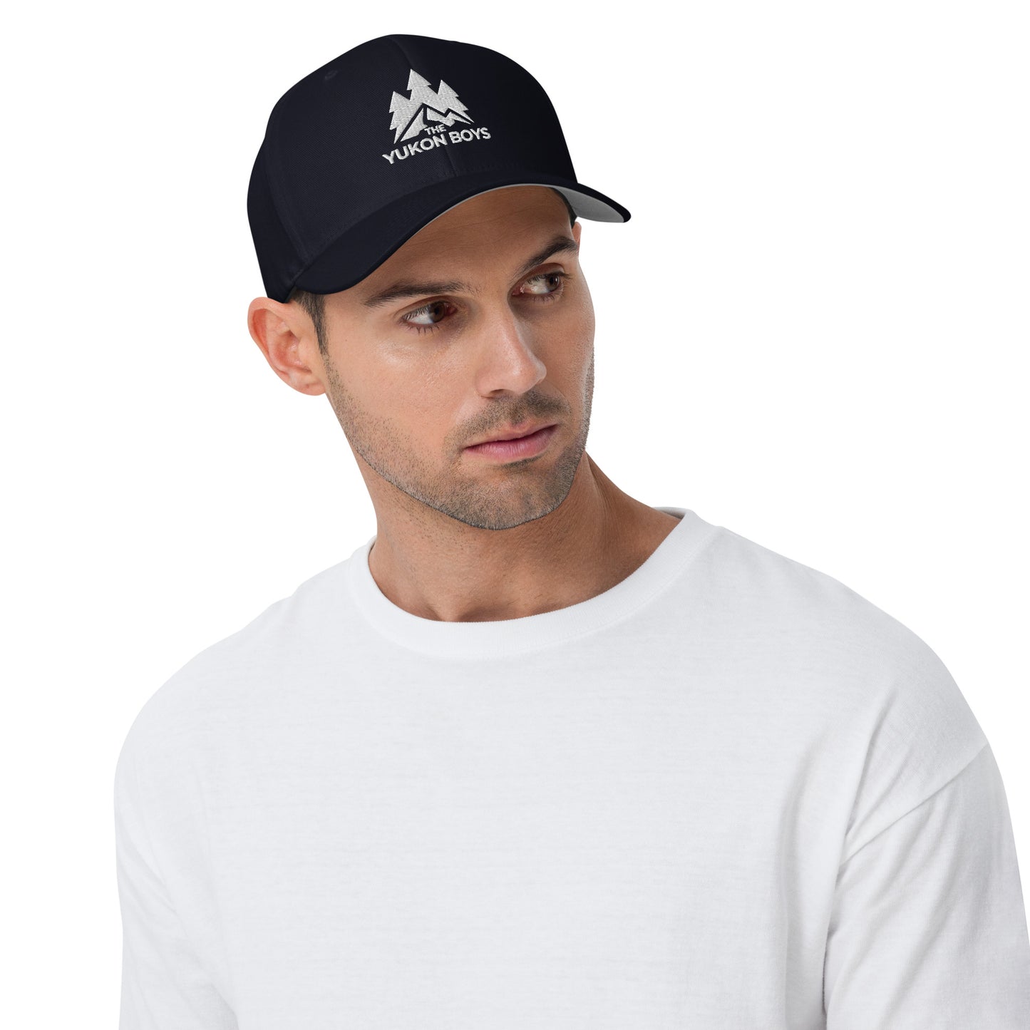 The Yukon Boys Ball Cap in Dark Navy, front view