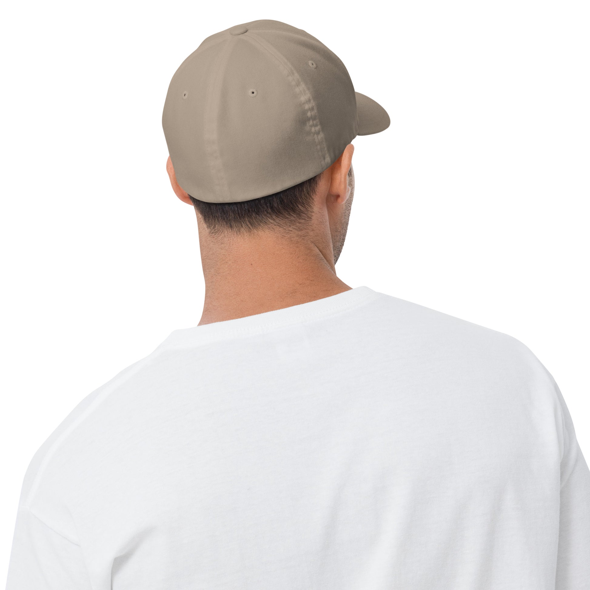 The Yukon Boys Ball Cap in Khaki, back view