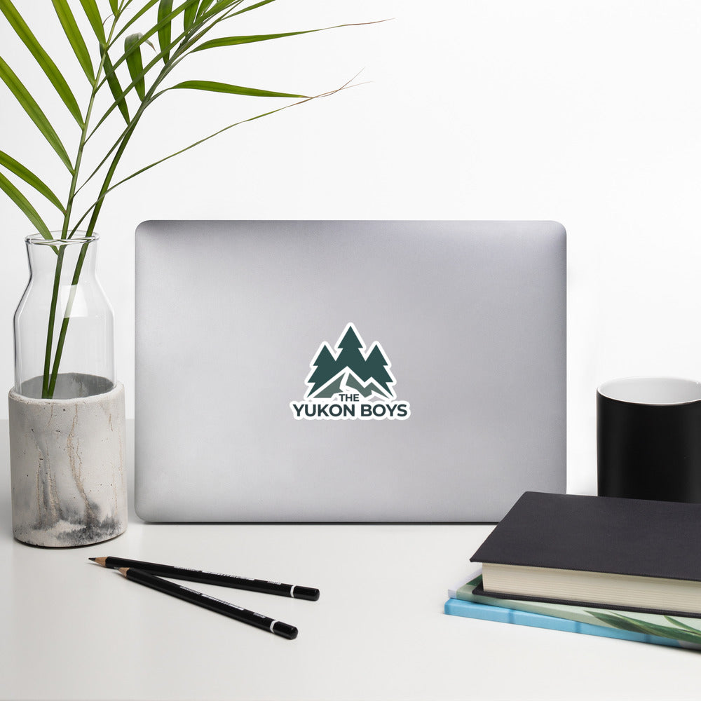The Yukon Boys sticker, 4 inch, lifestyle photo 2