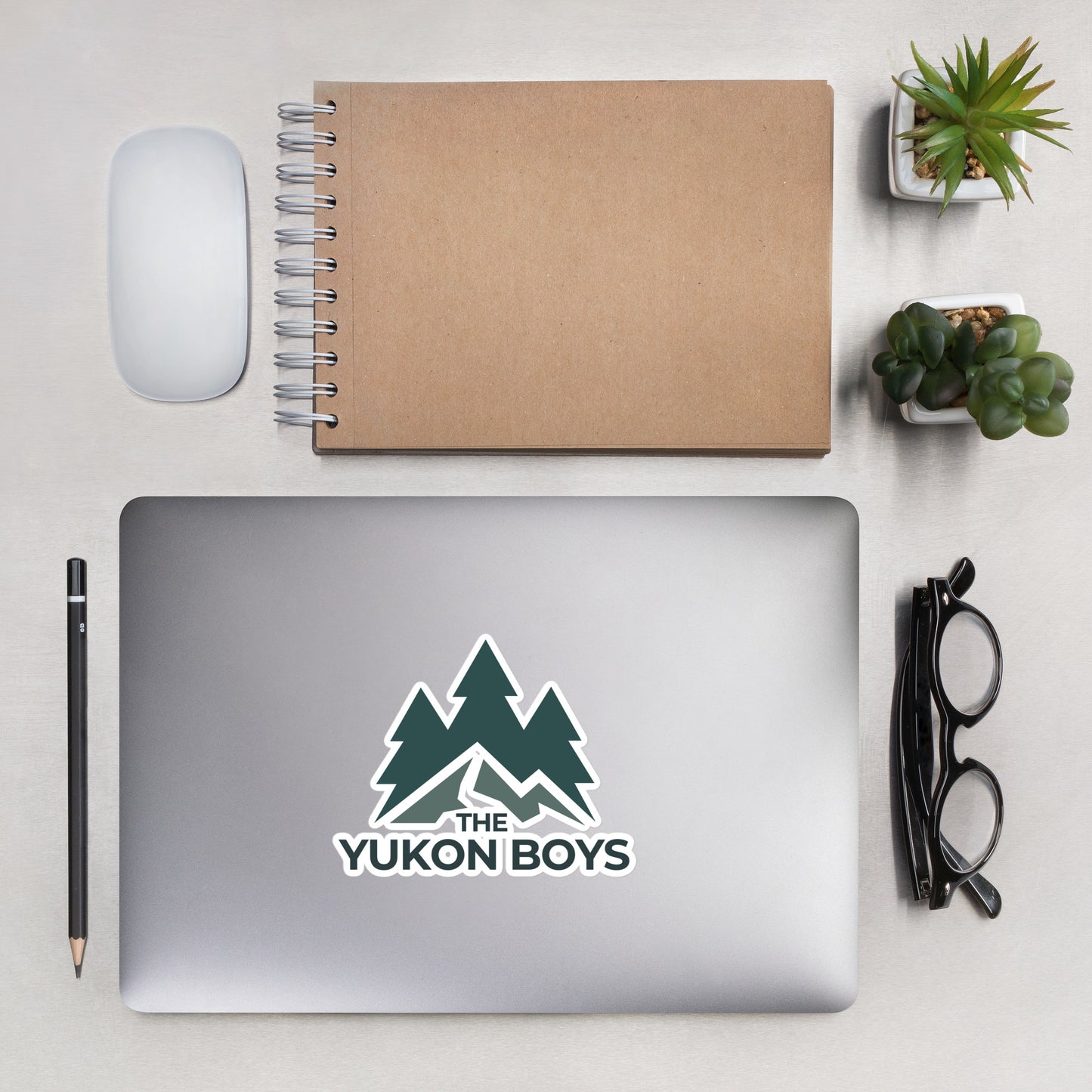 The Yukon Boys sticker, 5.5 inch, lifestyle photo 1