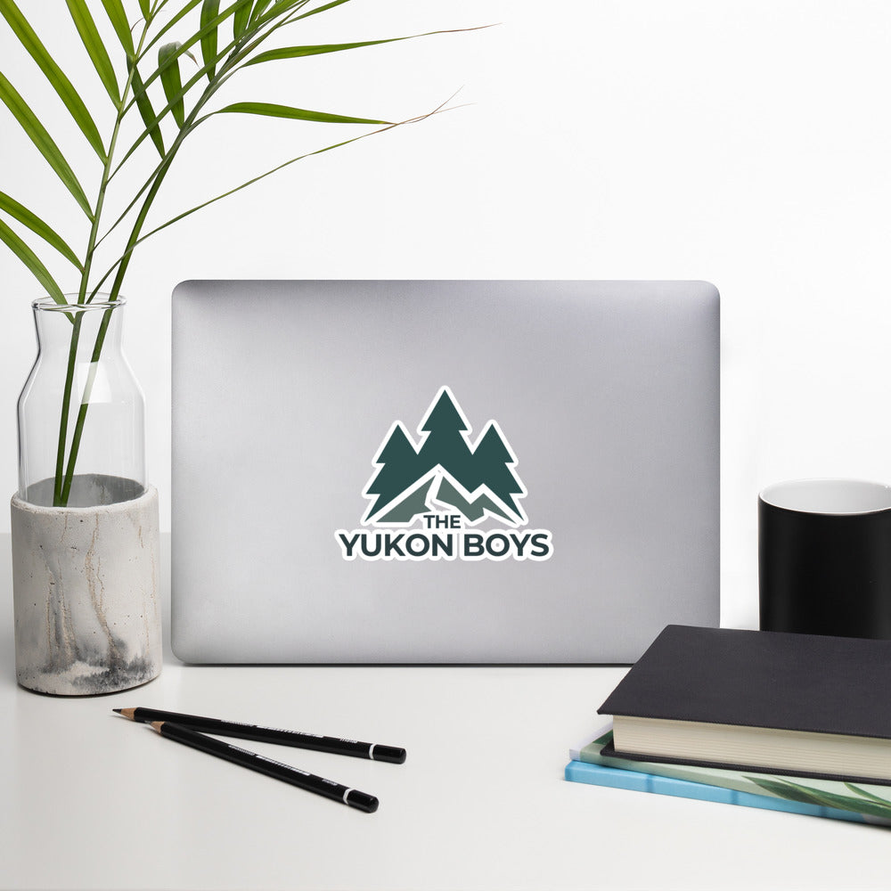 The Yukon Boys sticker, 5.5 inch, lifestyle photo 2