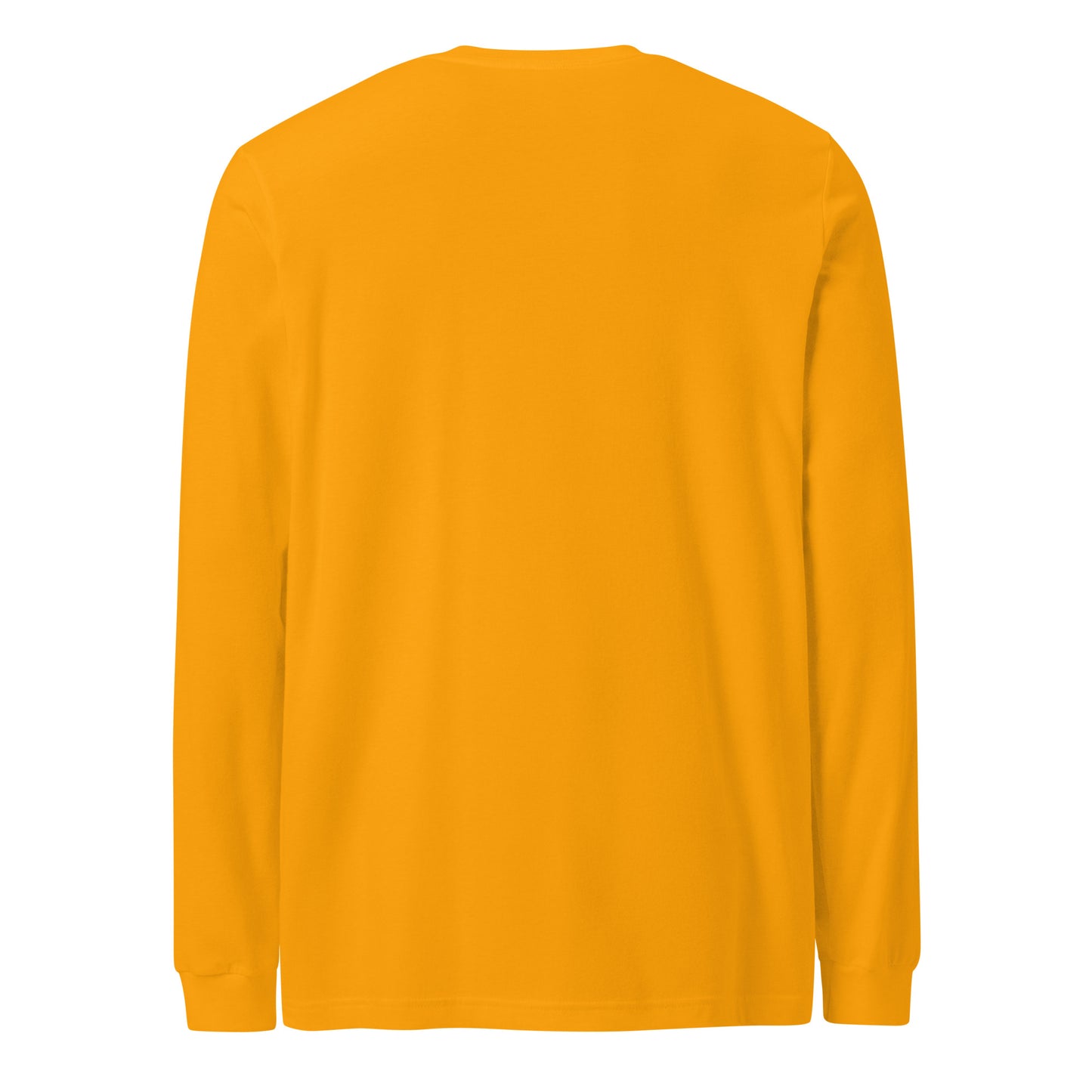 Gold Yukon Boys Long Sleeve Tee, back view