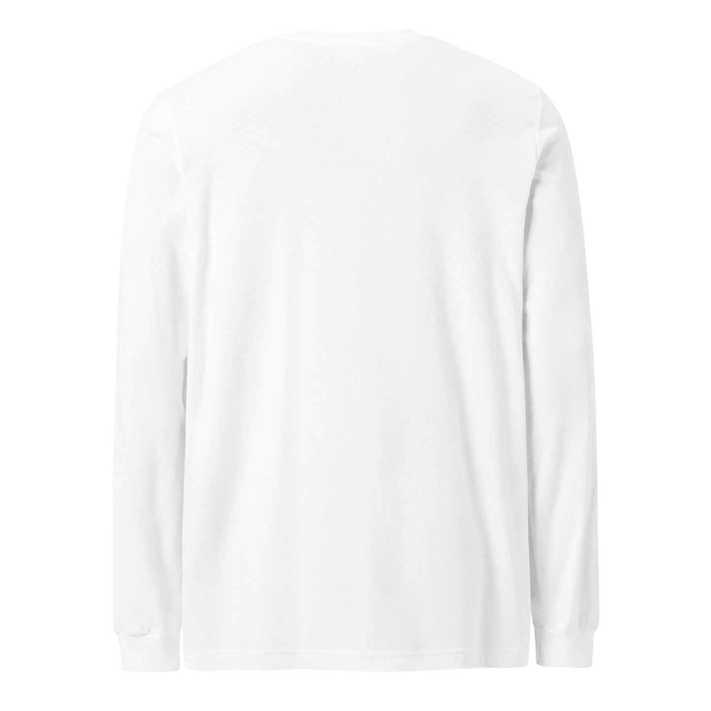 White Yukon Boys Long Sleeve Tee, back view