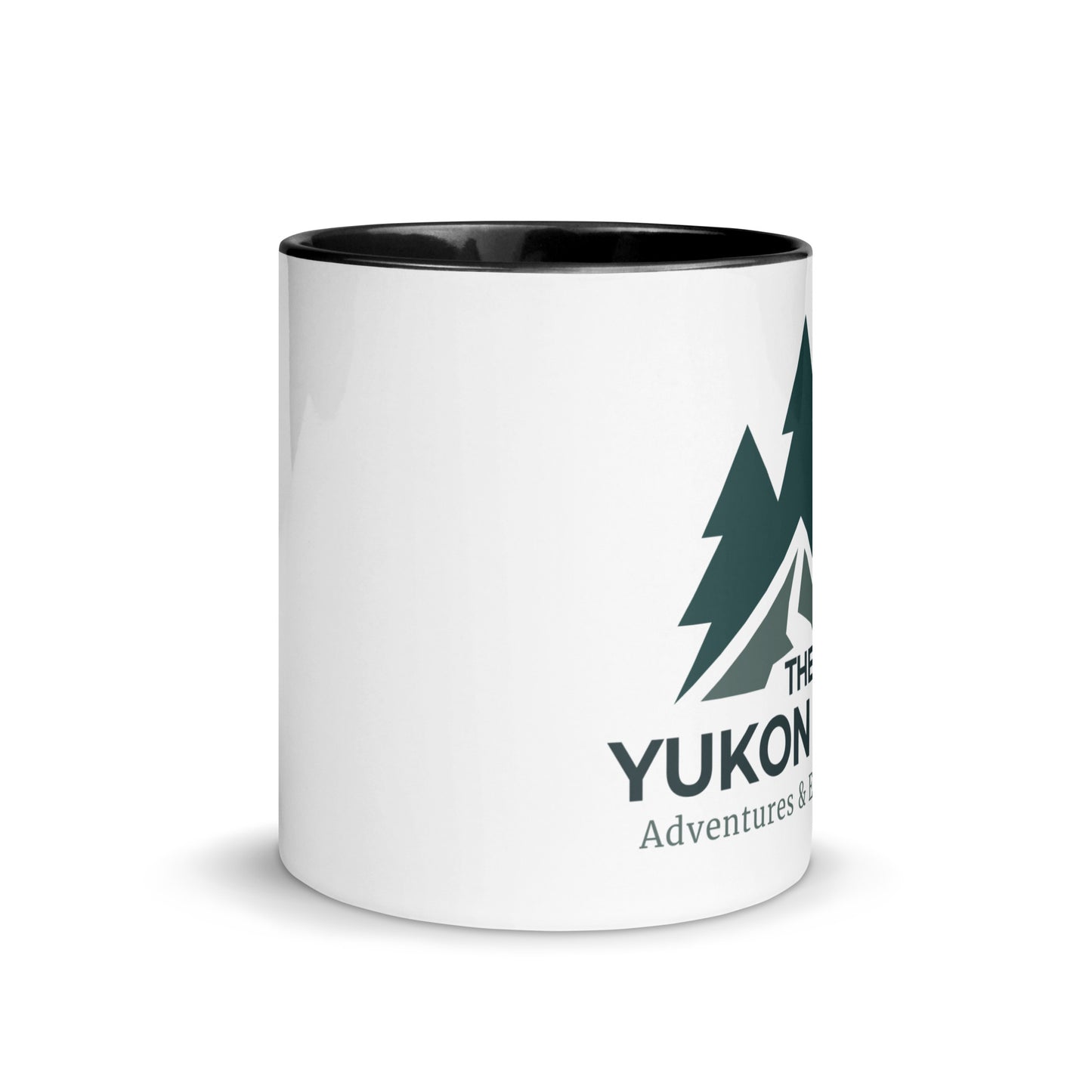 Black Yukon Boys Camp Mug, 11oz front view