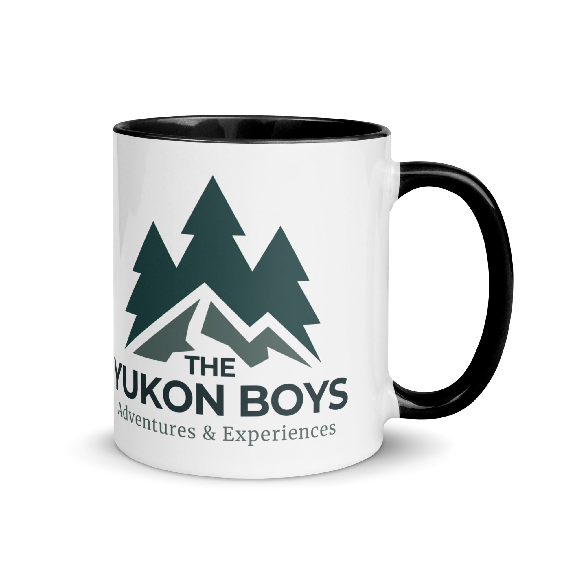 Black Yukon Boys Camp Mug, 11oz right view