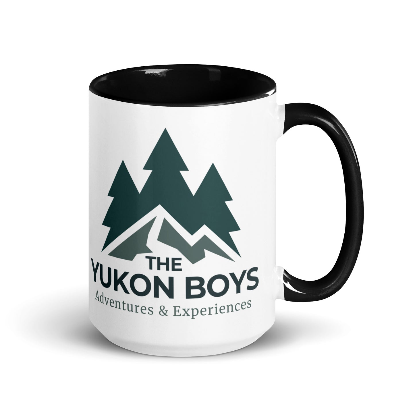 Black Yukon Boys Camp Mug, 15oz right view