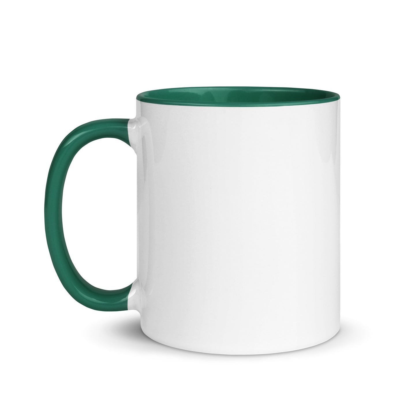 Dark Green Yukon Boys Camp Mug, 11oz left view
