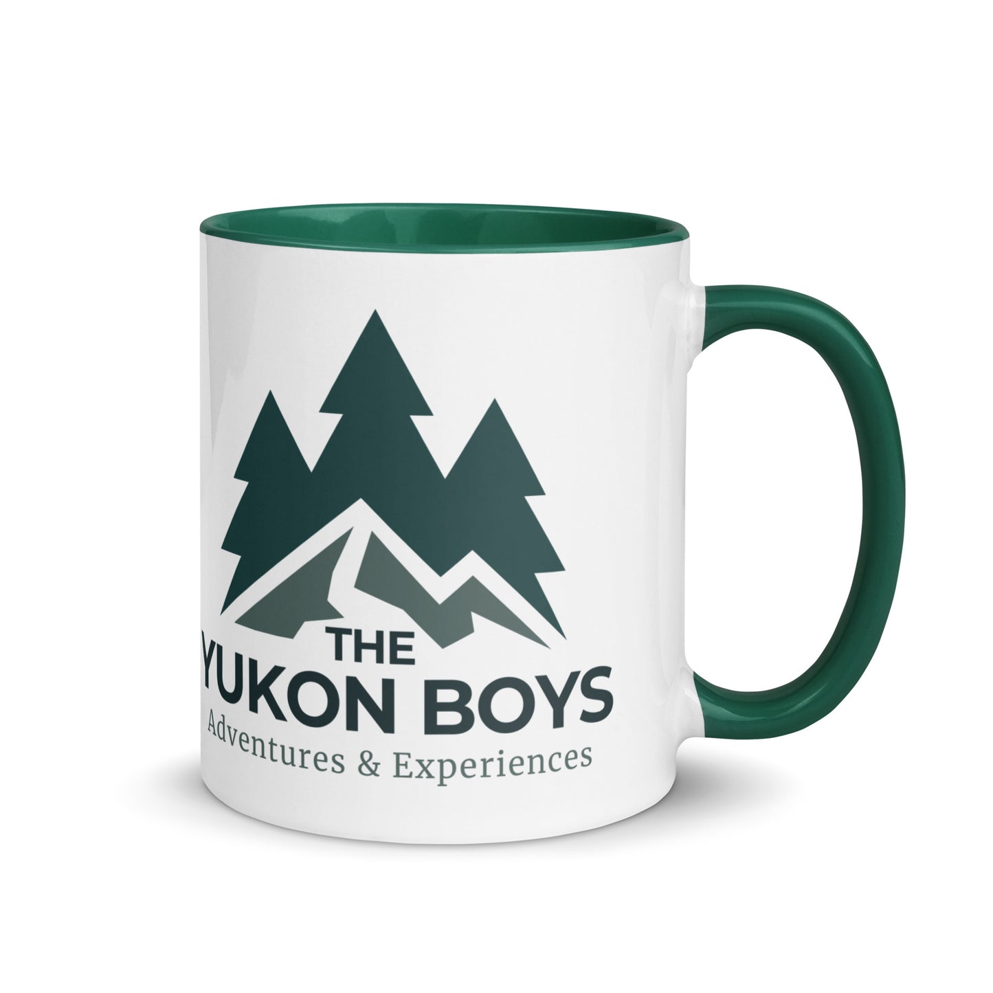 Dark Green Yukon Boys Camp Mug, 11oz right view