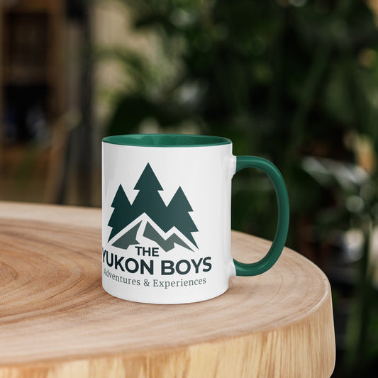 Dark Green Yukon Boys Camp Mug, 11oz right view