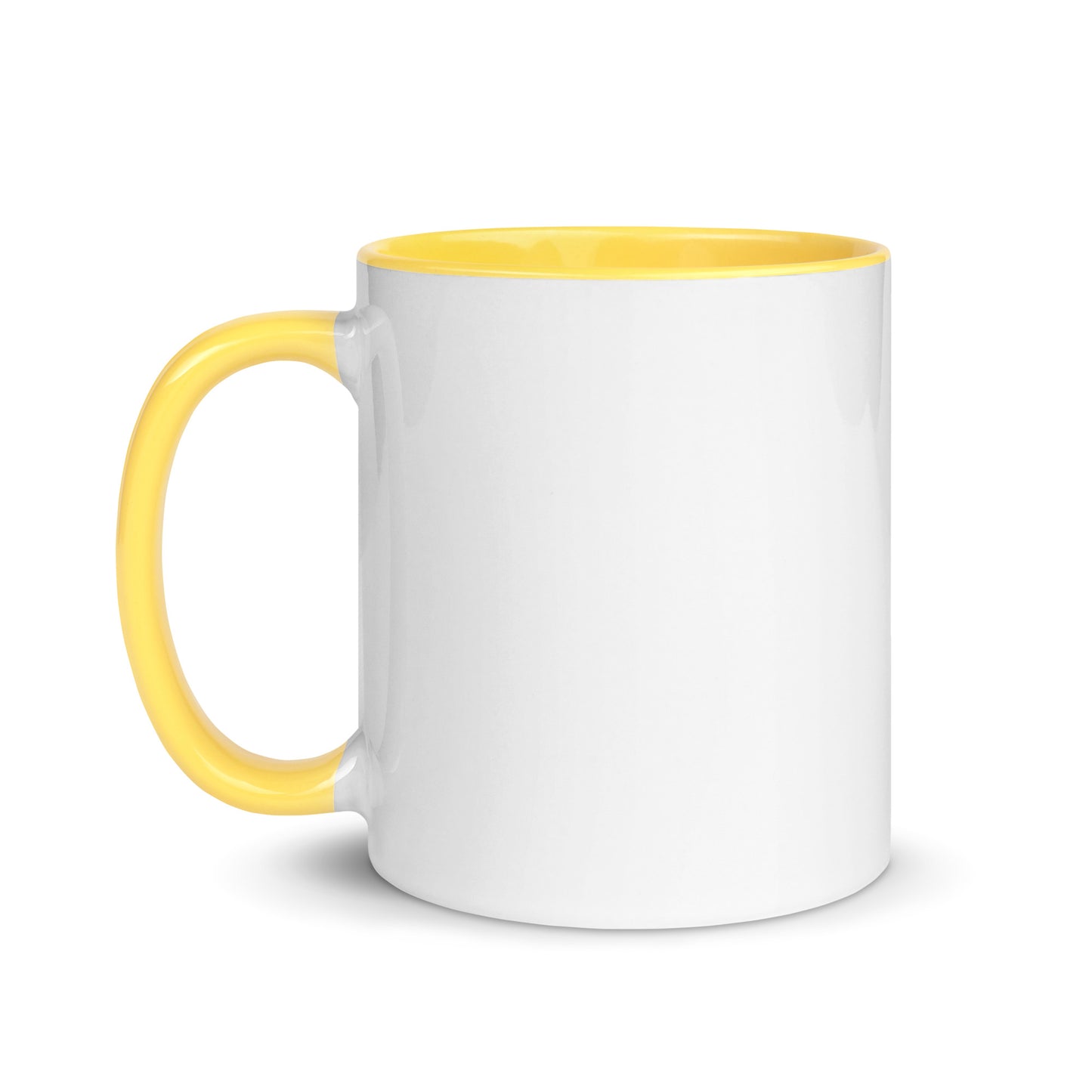 Yellow Yukon Boys Camp Mug, 11oz left view