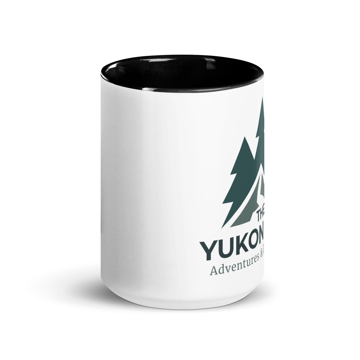 Yellow Yukon Boys Camp Mug, 15oz front view