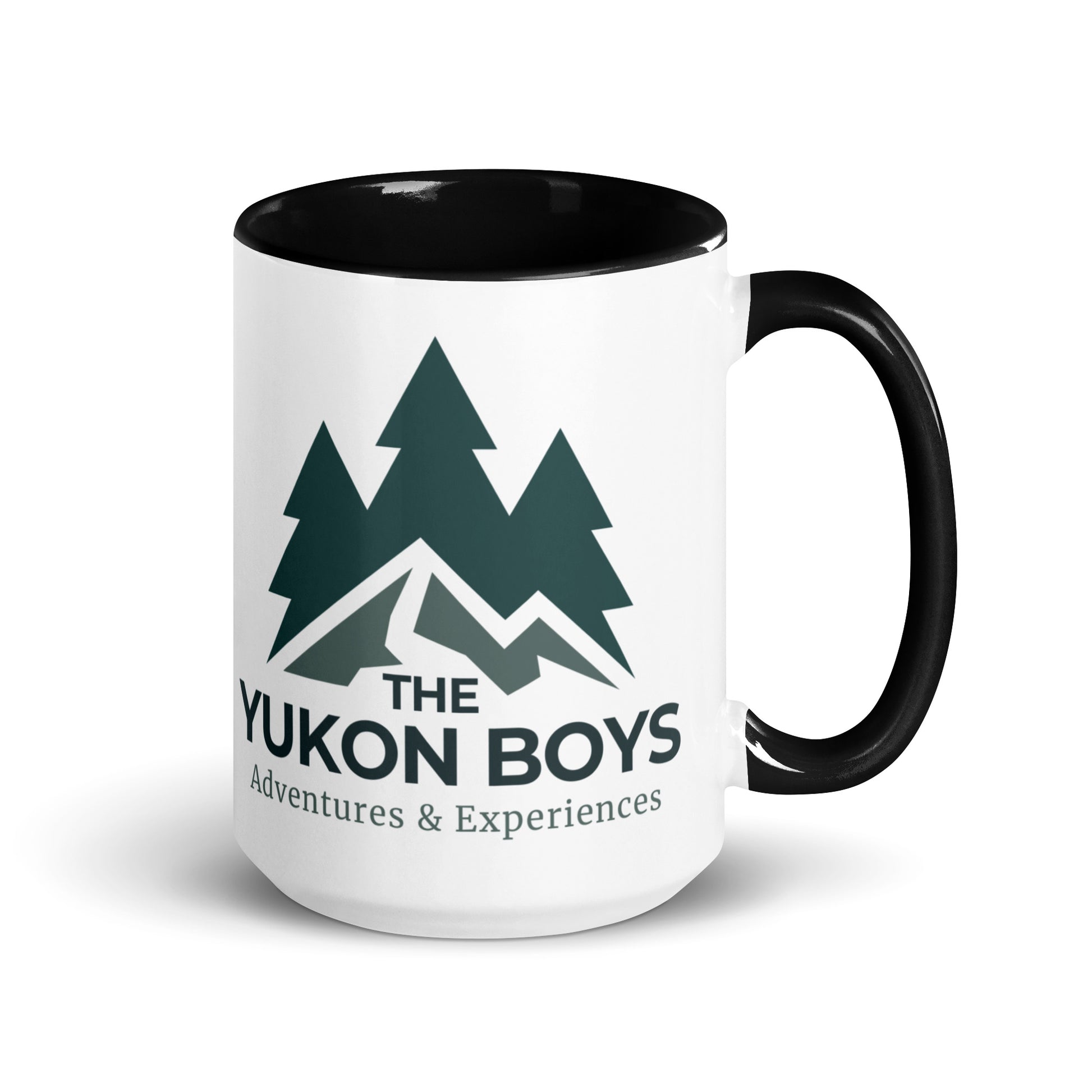 Yellow Yukon Boys Camp Mug, 15oz right view