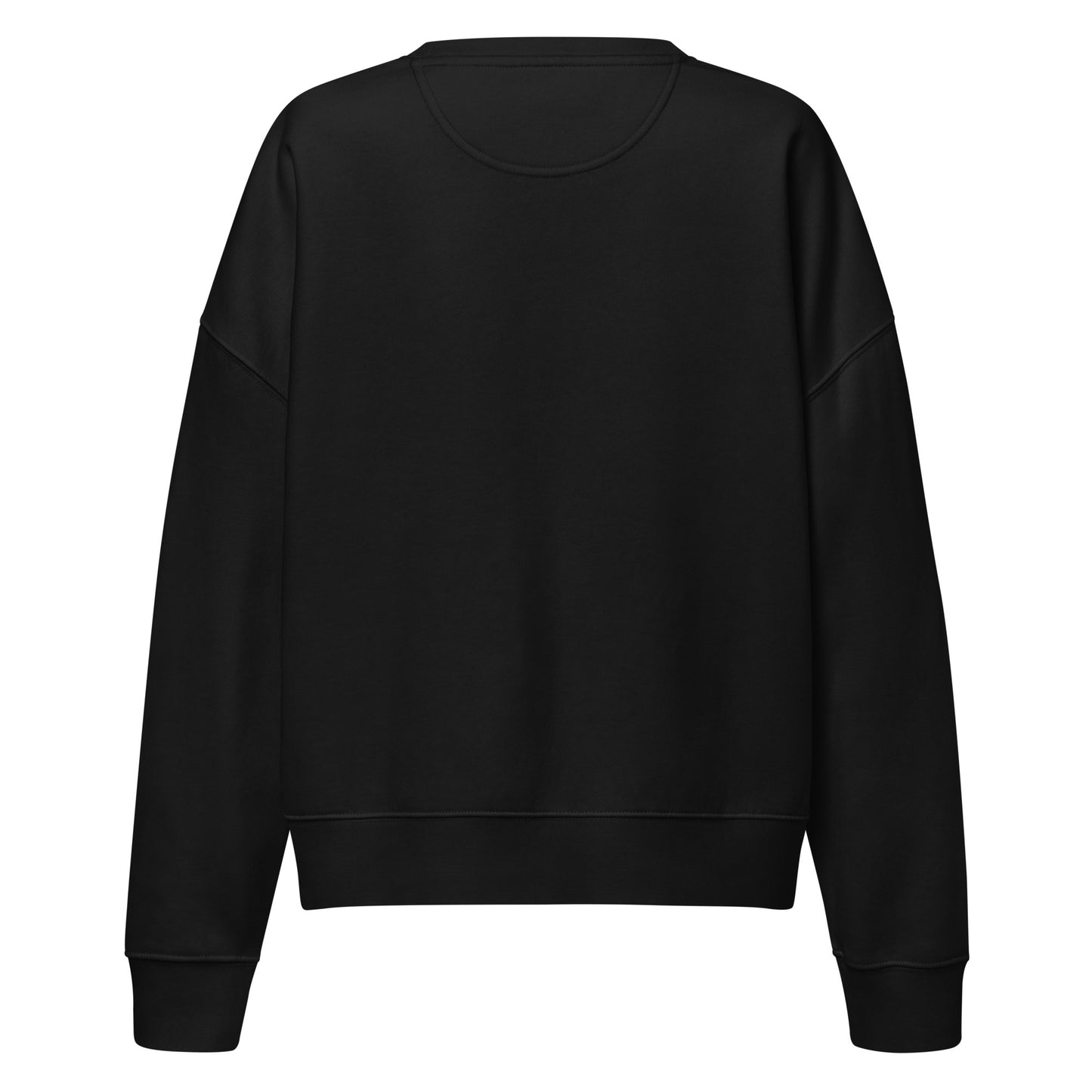 Black The Yukon Girls Crewneck, back view