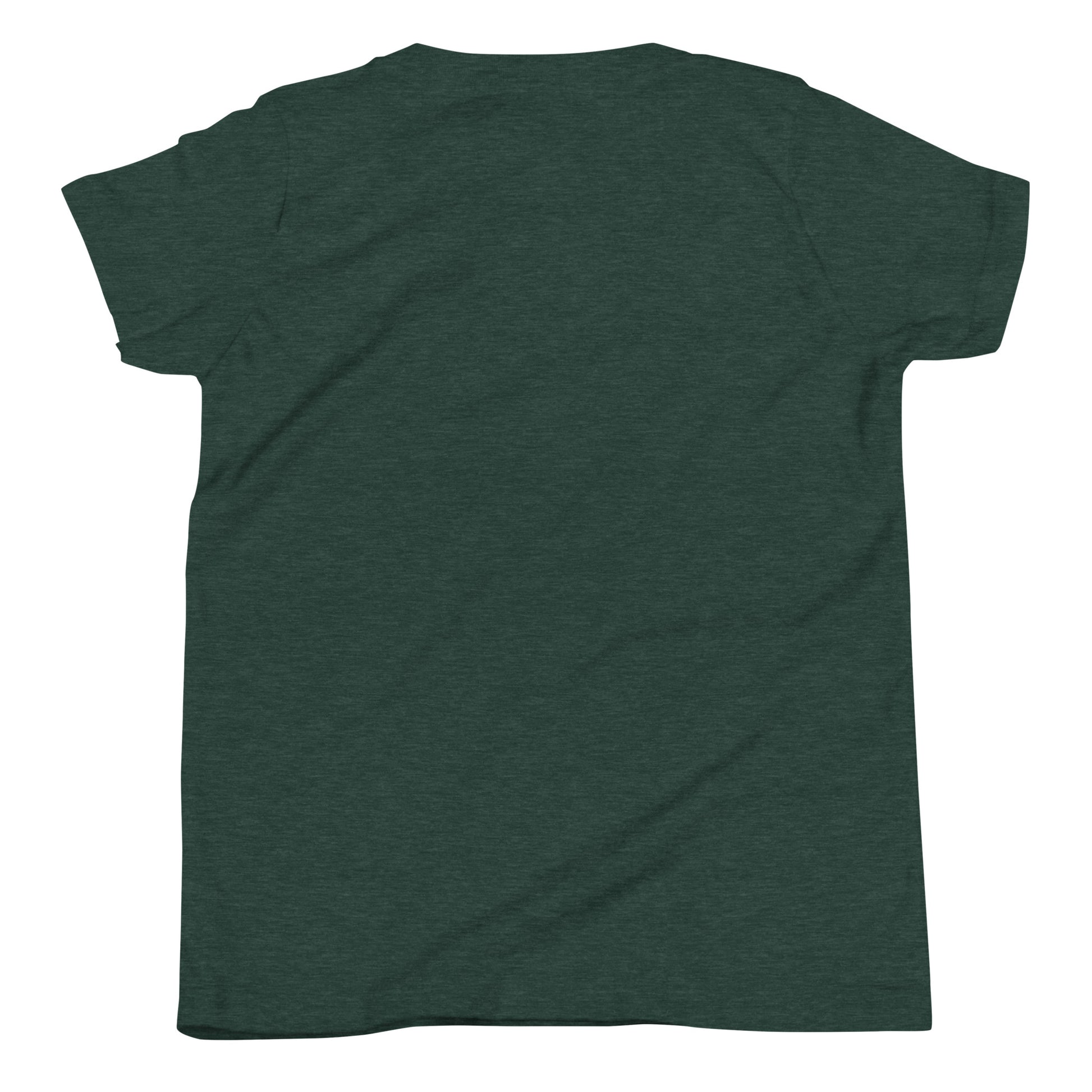 Heather Forest Yukon Boys Youth Tee, back view