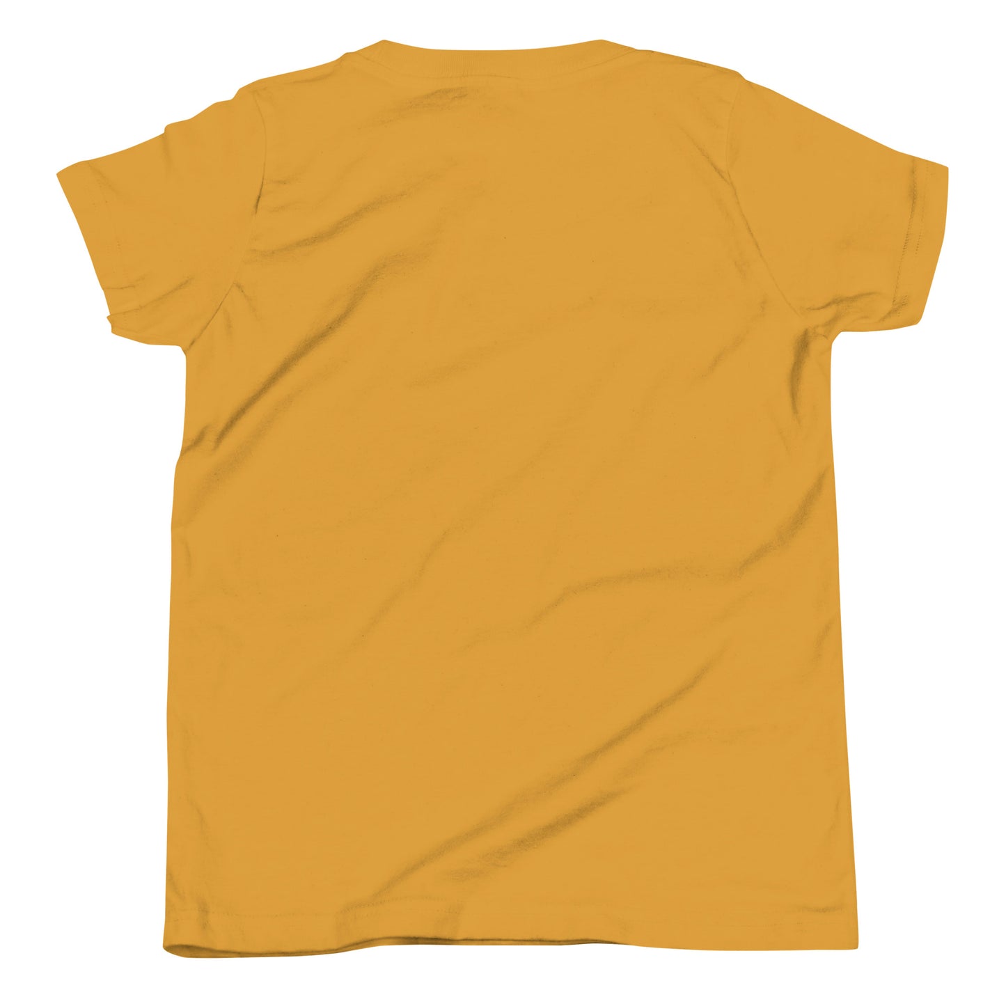 Mustard Yukon Boys Youth Tee, back view