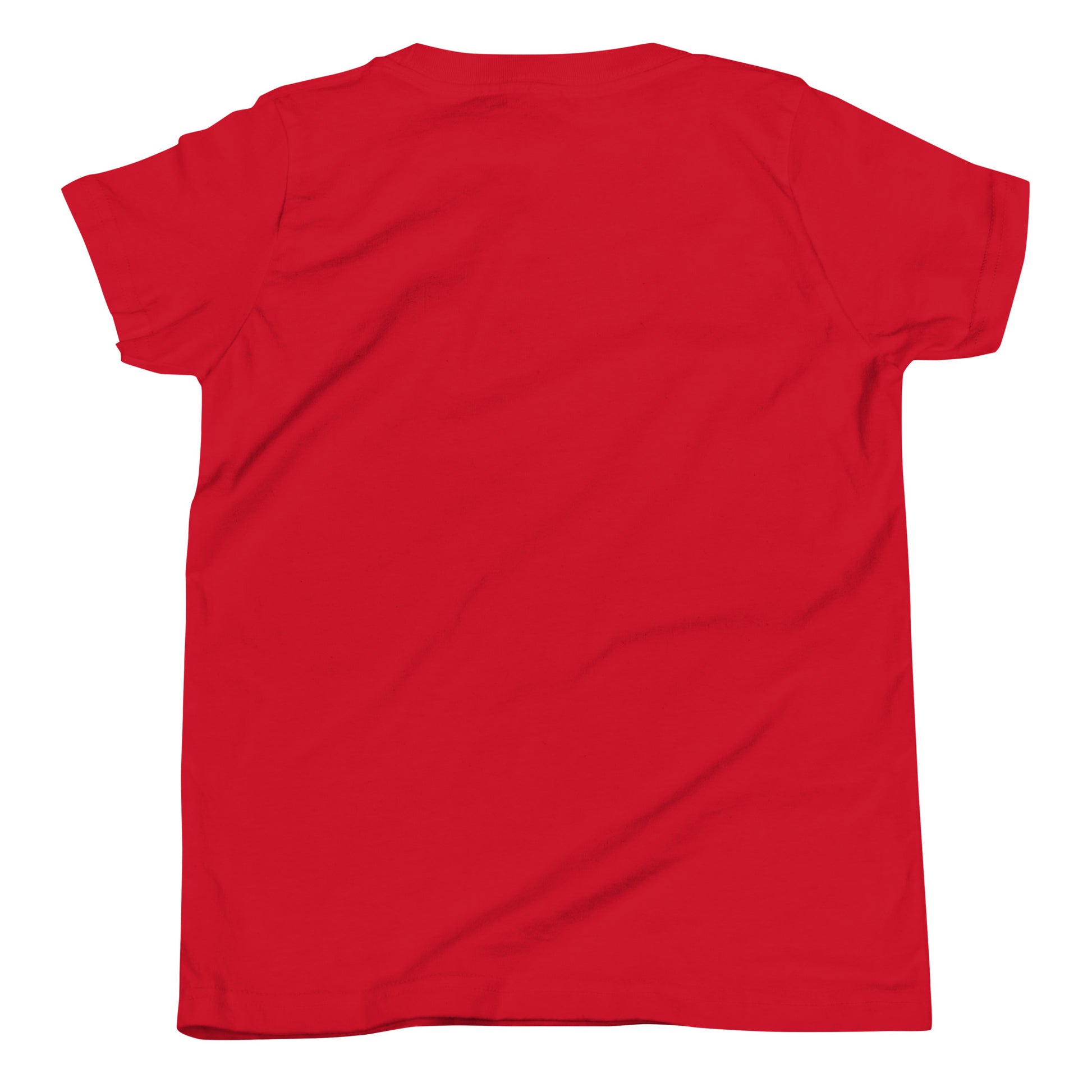 Red Yukon Boys Youth Tee, back view
