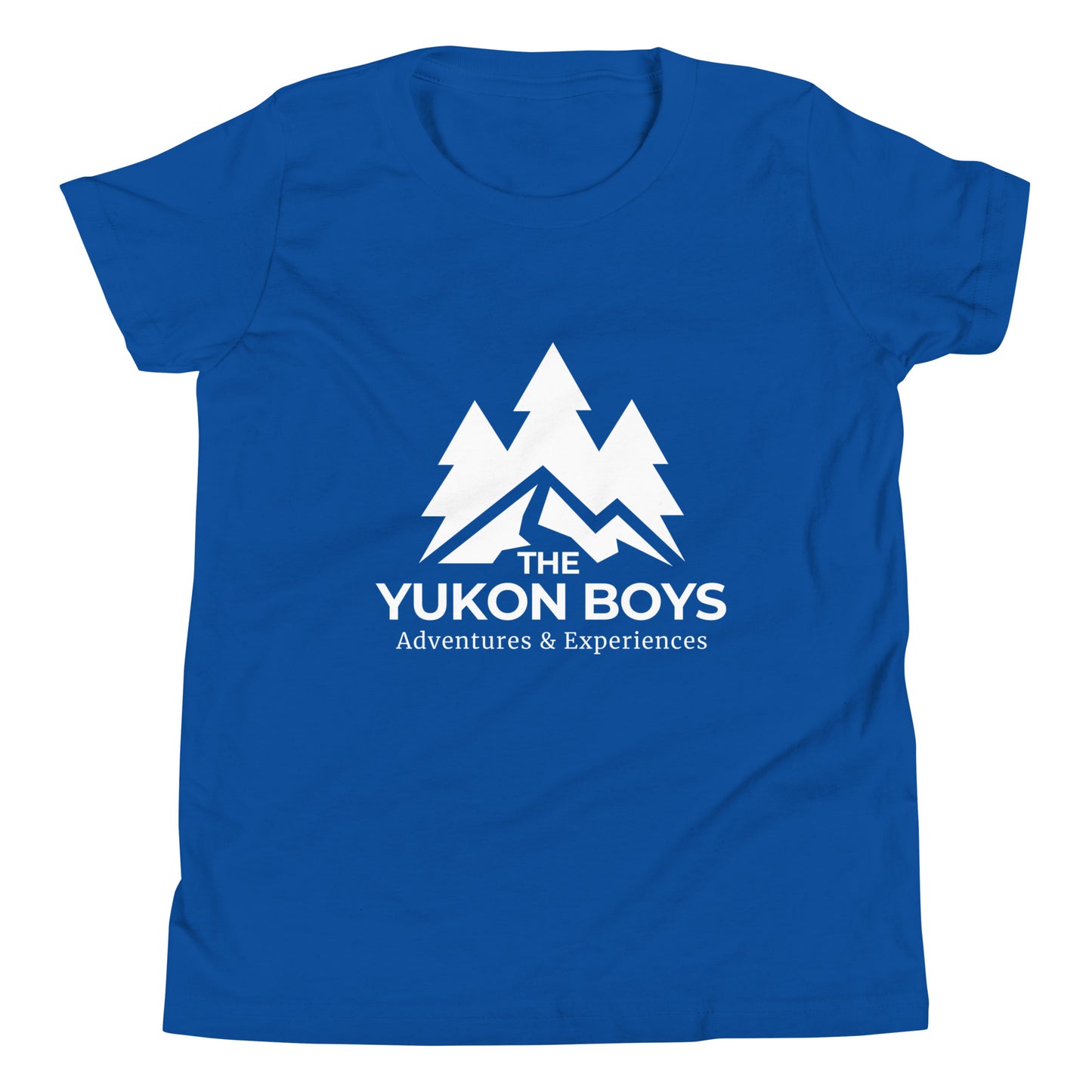 True Royal Yukon Boys Youth Tee, front view
